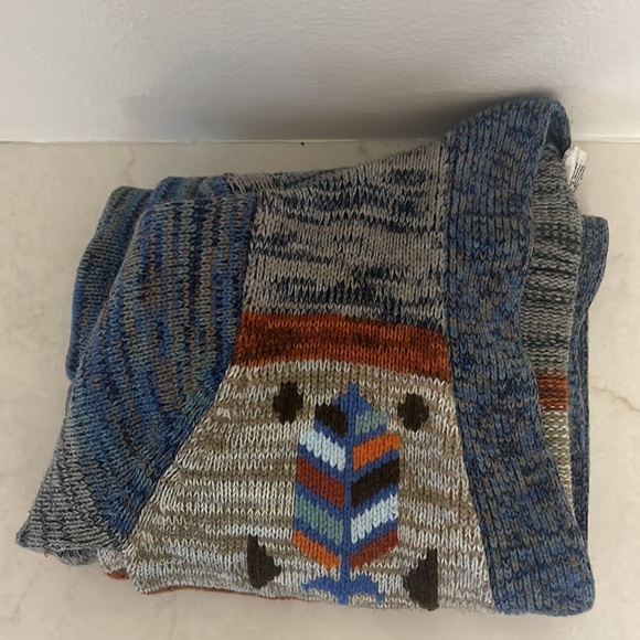 Stroller Vintage Cardigan with Aztec Design Size Medium - Picture 11 of 14